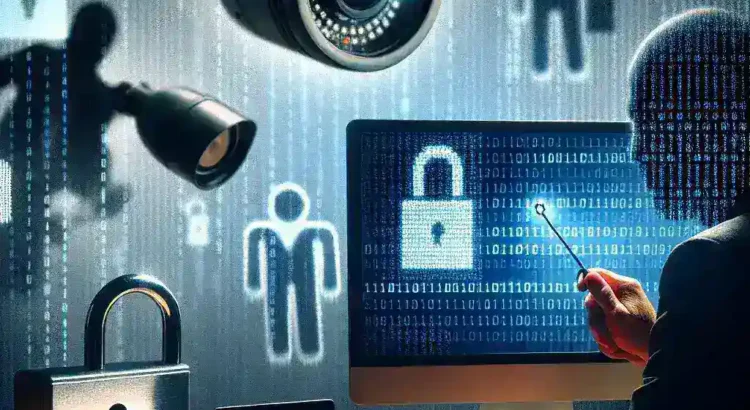 "Person conducting security testing by evaluating the feasibility and legality of hacking into a webcam, highlighting ethical hacking techniques for enhancing cybersecurity."