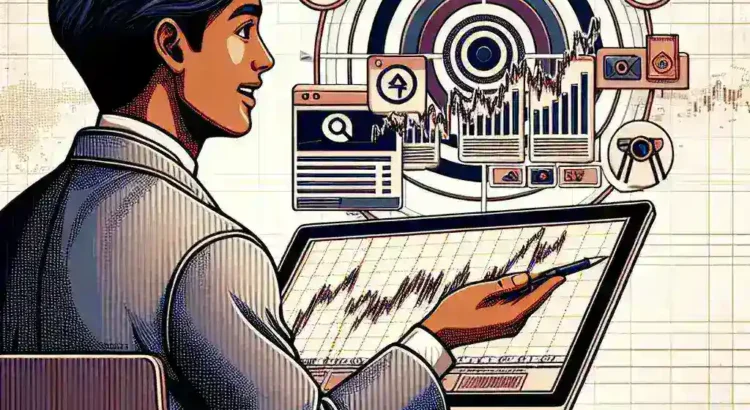 "Finfluencers discussing stock market tips during a webinar, highlighting SEBI's crackdown on misleading financial advice under the guise of education."