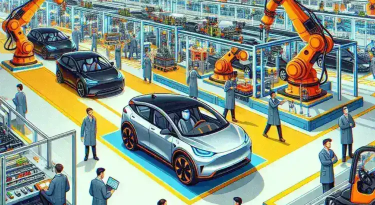 "BYD electric vehicle assembly plant approval in the U.S. - showcasing cutting-edge EV manufacturing technology and sustainable practices."